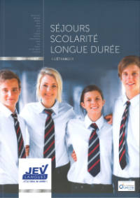Brochures séjours linguistiques longue durée et scolarité