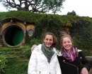 Juliette and Cecile at Hobbiton